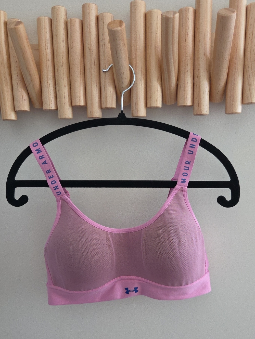 Under Armour High Impact impact Sports Bra with Branded Straps